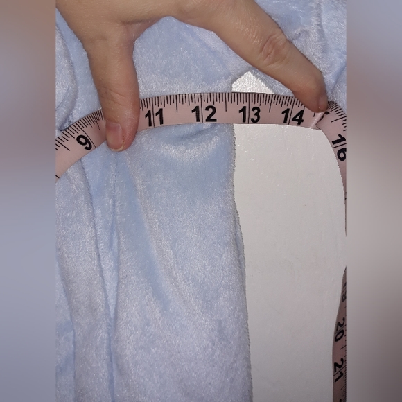 Carters Baby bear hooded Blue Plush winter warm one piece snowsuit/outfit *EUC* - Picture 8 of 10